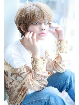 クラウドゼロ(Cloud zero) ハイトーンベージュショート【Cloud zero】