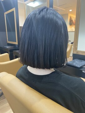 ブリス(VLISS) ブリーチ履歴黒染めなしのブルーブラック