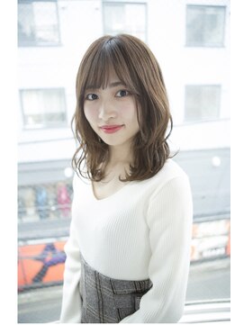 サロンドミルク 原宿(salon de MiLK) 【salon de MiLK 原宿】ブリーチなしWカラー×グレージュ