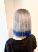 【%枚方】ハイトーン裾カラー