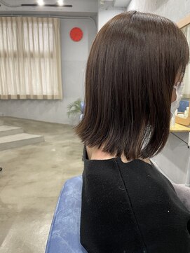 サンズ(SUNS) 切りっぱなし外ハネボブ