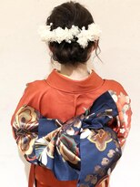 ルチカ(Luccica) 【Luccica】成人式ヘア×アシメアップスタイル