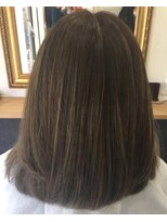 ヘアーカルチャー おゆみ野店(HAIR CULTURE)&nbsp;ロングストレート髪質改善カラーレッドブラウンカラー