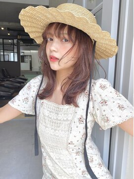 フェブ(fev) 【fev_uran】ピンクブラウン　レイヤーカット