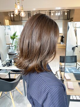 美容室 ツリー(Tree) ノンブローでおさまる大人スタイル『Tree hairsalon 』本厚木