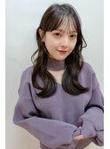 韓国風レイヤーカット×シースルーバング