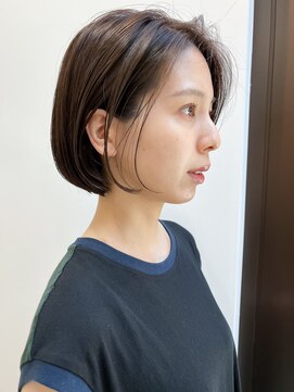 ミィ 表参道(mee.) 【mee.】ハセガワヒトシ　シルキーベージュ斜めバンク