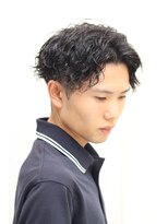 ヘアーアンドグルーミング ヨシザワインク(HAIR&GROOMING YOSHIZAWA Inc.)&nbsp;爽やかメンズスパイラルパーマ/ツーブロック/センター分け
