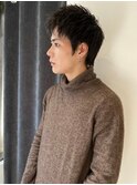 アッシュブラック/カルマパーマ［御茶ノ水/神保町］