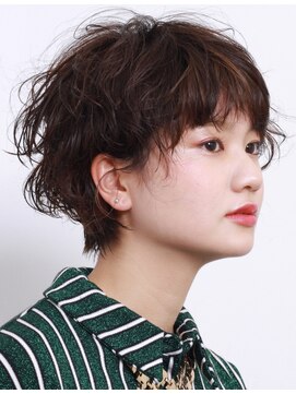 マックス フォー ヘアー(MAX FOR HAIR) 【デザインパーマ】無造作で可愛いマッシュパーマ◎