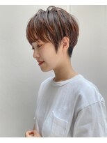 ロンド エスポワール 錦糸町(Lond espoir)&nbsp;前髪ピンクベージュマチルダボブ【錦糸町/ショート】