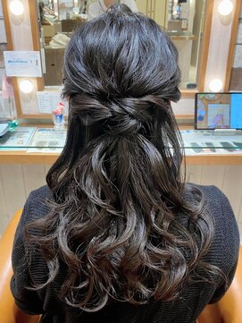 ネオリーブ クタ 町田店(Neolive kuta) 【Neolive kuta】ハーフアップスタイル【町田】