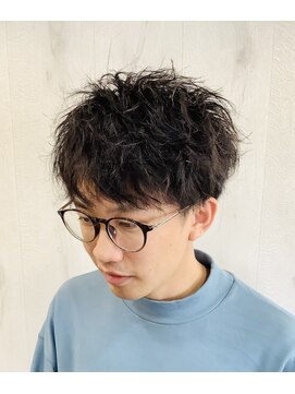 ルーシィヘアークラブ ゆるツイストパーマ