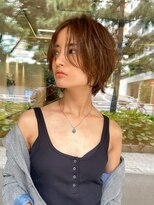 ギークス(GEEKS)&nbsp;【GEEKS渋谷】ハンサムショート/ブリーチなし/シルキーベージュ