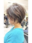 40代/50代/絶壁解消・前下がり・ショートボブ【浅野】