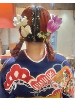 ユニ(uni)&nbsp;卒業式アレンジ/ツインアレンジ/金箔アレンジ/20代/30代