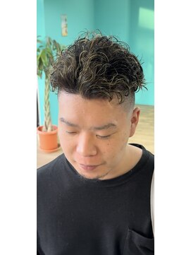 スウェル 西千葉店(Swell) オールバック風スパイラルパーマ