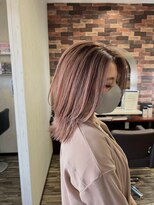 ヘアー リードレス(hair Re:dress)&nbsp;大人可愛いレイヤーカット×ハイライトカラー