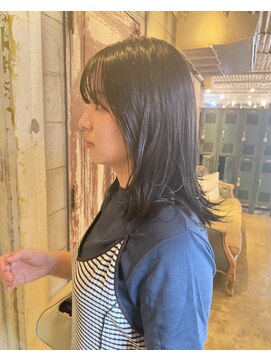 髪質改善と縮毛矯正の専門店 サンティエ(scintiller) ブルージュ　ワンカラー