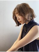 パーマ風ボブ【八王子】