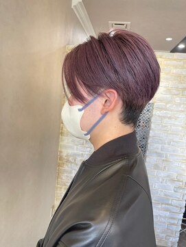 ルクスバイアフィナー(Luxo by Afinar) 【 町田 / Luxo by Afinar /センターパート×ラベンダーカラー】