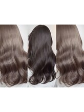 Riings/髪質改善/ハイライト/白髪ぼかし/カット/カラ-/ケラチントリートメント/表参道