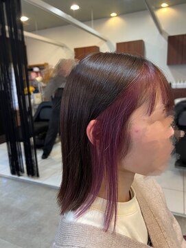 ミーテ(mi:te) インナーカラー