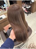 明るめミルクティーブラウン