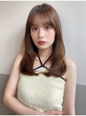 髪質改善＊前髪ありフェミニンロング＊美髪【IA by Zina 渋谷】