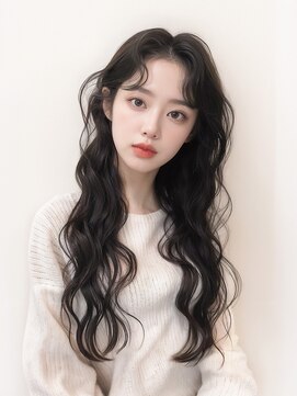 Moana【二俣川】#韓国風パーマ#韓国ヘア#くびれパーマ