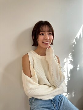 アワーズ 南青山(Our's) ホワイトグレージュ/チェリーブラウン/ミニウルフ[南青山]