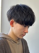 シャドウパーマメンズカットスパイラルパーマツイスパ波巻き