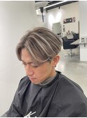 波巻きツイストスパイラルパーマ/フェザーパーマ/眉毛/メンズ