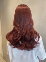 リアン(Lien)&nbsp;ブリーチなしダブルカラー/透明感/ルビーピンク