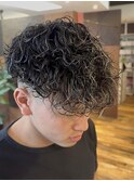 ツイストスパイラルパーマ波巻きスパイラルツイストパーマ