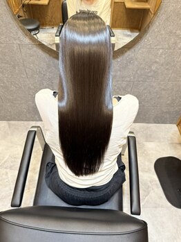 トゥーリ 大野城下大利店(tuuli)の写真/髪質改善メニュー多数取り扱い◎繰り返すほど憧れのサラ艶美髪に導きます。【髪質改善/縮毛矯正】