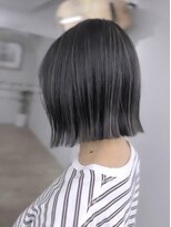 モアナ ルア バイ ヘッドライト 平塚店(Moana Lua by HEADLIGHT)&nbsp;Moana【平塚】#ダークグレージュ#切りっぱなしボブ#小顔魅せヘア