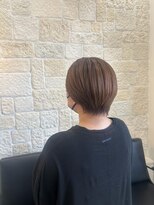 ヴァン カウンシル 川口店(VAN COUNCIL)&nbsp;オレンジベージュイヤーショート【東川口　艶カラー】