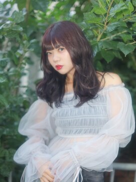 ベレッタ ネヤガワ(veretta. neyagawa) 髪質改善カラー/ツヤ髪ロング/ブリーチなし/上品/ストレート