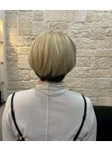 マッシュボブ×ツートーンカラー【東川口　ブリーチ】