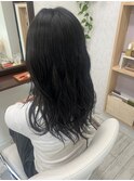 マネしたくなる黒髪パーマスタイル☆