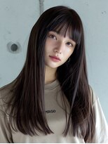 リジェール 鶴舞店&nbsp;レイヤーロング/ハッシュカット/シルキーベージュ/鶴舞/髪質改