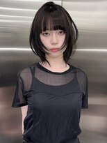 アイヴァン(AIVAN) レイヤーボブ フェイスレイヤー ブルーブラックi