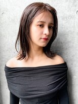 エインアンリー 明治神宮前(AIN.ANLY.) 6ミニボブ鎖骨ミディアムボブかきあげボブウルフボブパーマ小顔