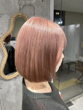 ジェムバイアルテフィーチェ(gem by artefice) ピンクベージュブラウン