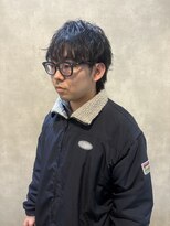 メンズサロン ルレイル(Men’s salon REIR)&nbsp;【メガネにも合う】朝ラク無造作ニュアンスパーマ