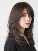 レイヤーカット髪質改善トリートメント前髪カット