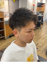 メゾンフォーメン 心斎橋店(Maison for men) アップバング 刈り上げ ツーブロック