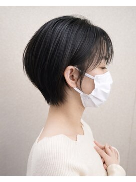 ヘアスタジオヘーフリヒ(HAIR STUDIO HoFLICH) 浜松ショート/ショートスタイル/ハンサムショート/耳掛け