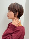 ◎小顔美人前下がりショート